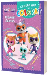 Disney. Superpisicute. Cartea mea de colorat. Sa inceapa distractia