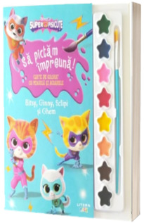 Disney. Superpisicute. Sa pictam impreuna! Bitsy, Ginny, Sclipi si Ghem