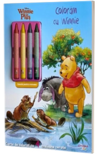Disney Winnie de Plus. Coloram cu Winnie