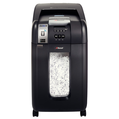 Distrugator Automat documente Rexel Auto  300X SmarTech, 300 coli, P4, cross-cut (confeti)