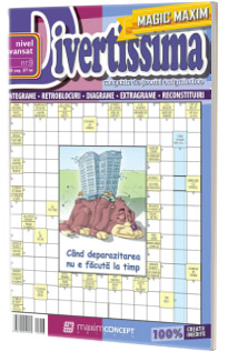 Divertissima, magic maxim, numarul 9. Magazin de jocuri enigmistice