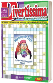 Divertissima, numarul 280. Nivel avansat, magazin de jocuri enigmistice