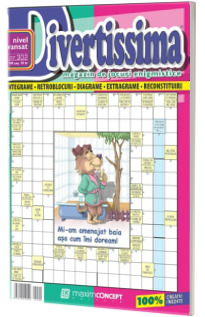 Divertissima, numarul 302. Nivel avansat, magazin de jocuri enigmistice