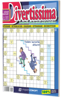 Divertissima, numarul 320. Nivel avansat, magazin de jocuri enigmistice