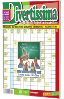 Divertissima, numarul 321. Nivel avansat, magazin de jocuri enigmistice