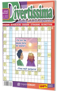 Divertissima, numarul 323. Nivel avansat, magazin de jocuri enigmistice