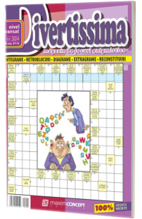 Divertissima, numarul 324. Nivel avansat, magazin de jocuri enigmistice