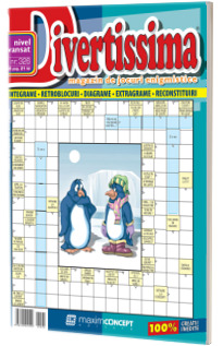 Divertissima, numarul 326. Nivel avansat, magazin de jocuri enigmistice