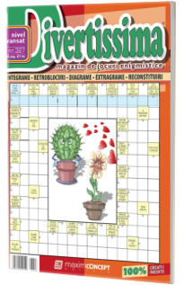 Divertissima, numarul 327. Nivel avansat, magazin de jocuri enigmistice