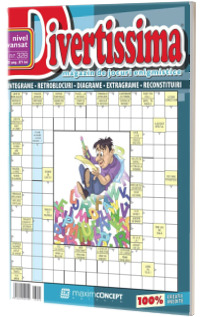 Divertissima, numarul 328. Nivel avansat, magazin de jocuri enigmistice