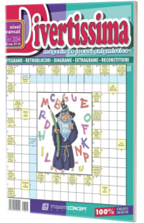 Divertissima, numarul 334. Nivel avansat, magazin de jocuri enigmistice