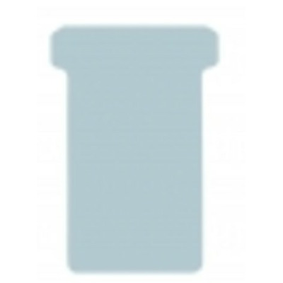 DJOIS T-cards, din hartie, 100buc/set, format 2 - (85 x 48mm, top 60mm) - albastru