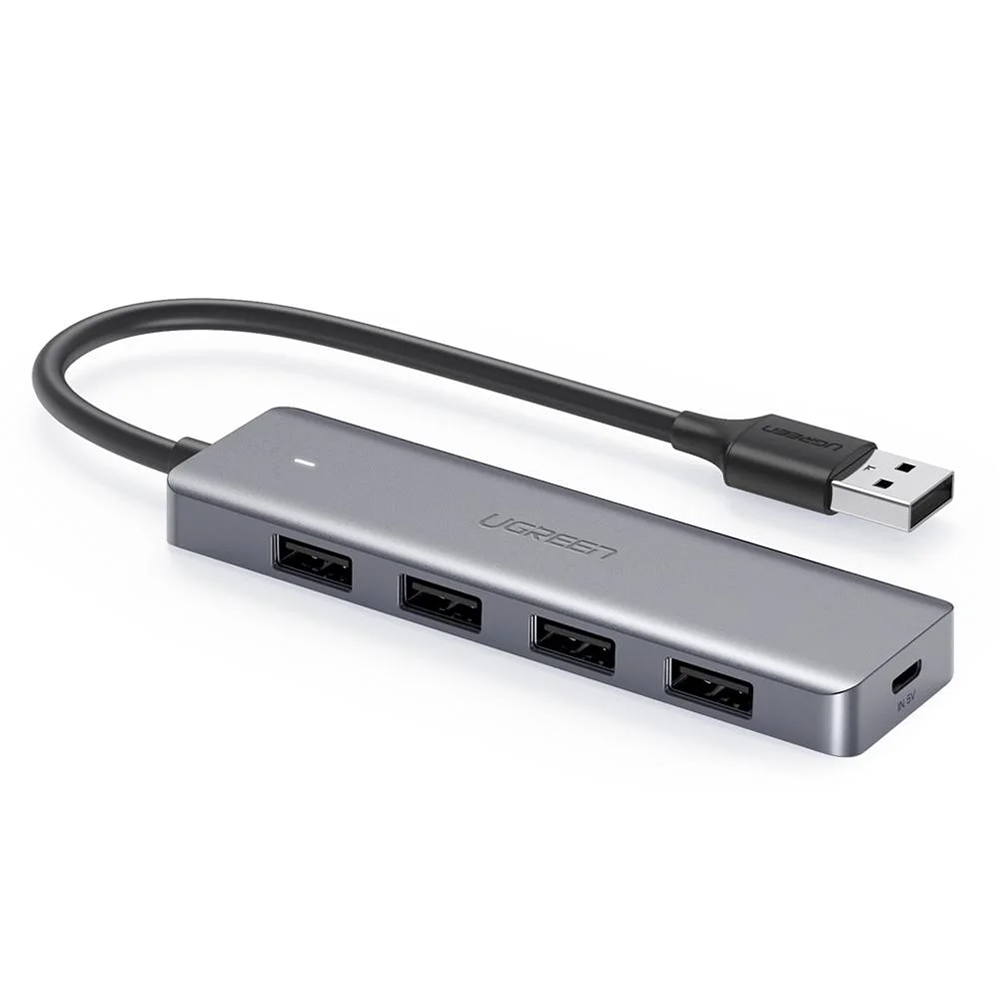 Docking Station CM512 - USB la 4x USB 3.0, 1x Micro-USB, Plug & Play, 5Gbps, 15cm, Space Gray