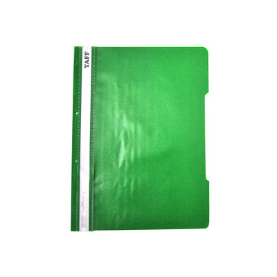 Dosar plastic cu sina si gauri, culoare verde, Arhi Design