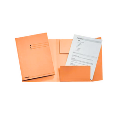 Dosar tip plic ESSELTE, carton, A4, portocaliu