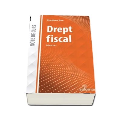 Drept fiscal - Note de curs