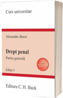 Drept penal. Partea generala. Conform noului Cod penal (noua, cu defecte la cotor si la coperta)