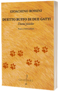 Duetto buffo di due gatti, pentru 2 voci si pian