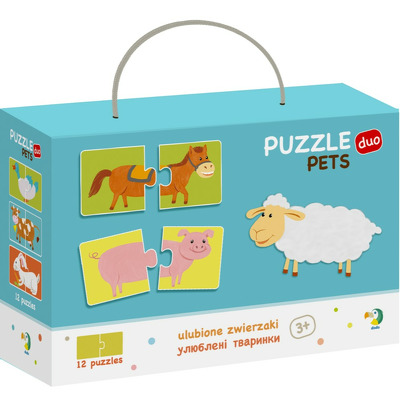 Duo Puzzle - Ferma (2 piese)