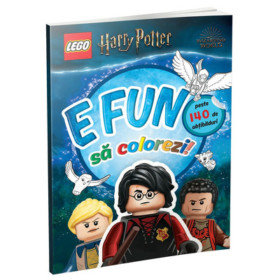 E fun sa colorezi! Harry Potter (carte de colorat cu abtibilduri)