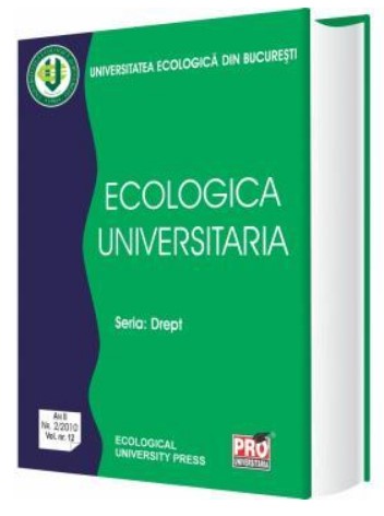 Ecologica Universitaria - Seria Drept