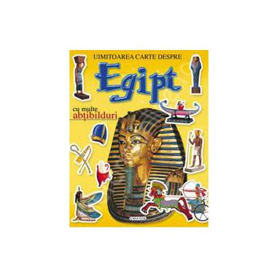 Uimitoarea carte despre Egipt - cu multe abtibilduri