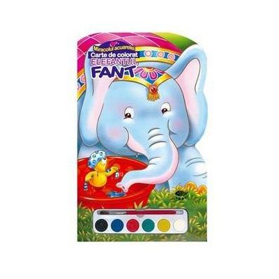 Elefantul Fant - Miracolul acuarelei