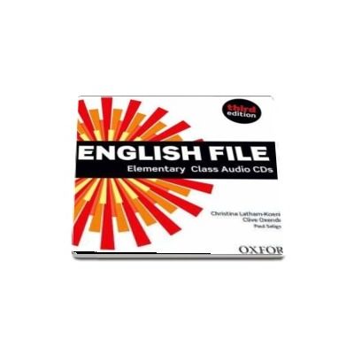 English File  Elementary. Class Audio CDs, third edition