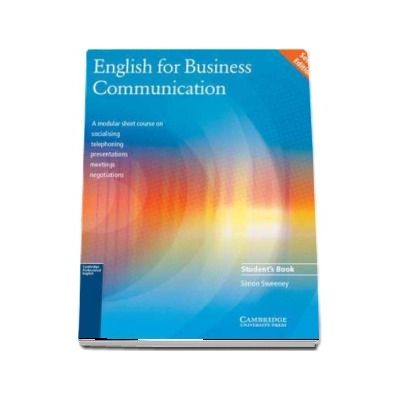 English for Business Communication Student s book - Simon Sweeney