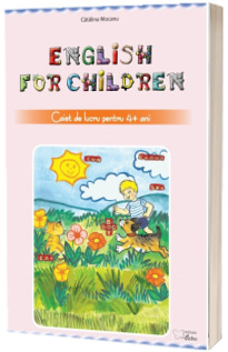 English for children, caiet de lucru pentru 4 ani