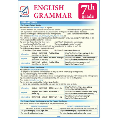 English Grammar 7th Grade