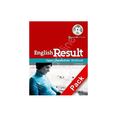 English Result Upper-Intermediate Workbook with Answer Booklet and MultiROM Pack