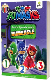 Eroii in Pijama te invata numerele
