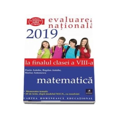 Evaluarea Nationala. Clasa a VIII-a. Matematica