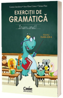 Exercitii de gramatica pentru clasa a III-a. Scriem corect!