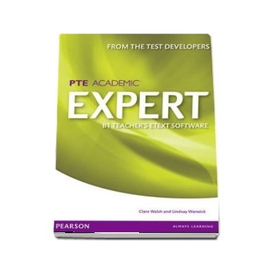 Expert Pearson Test of English Academic B1 eText Teachers CD-ROM