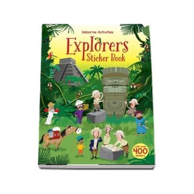 Explorers sticker book