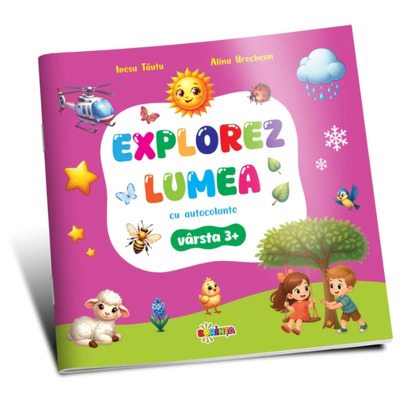 Explorez Lumea cu Autocolante 3+