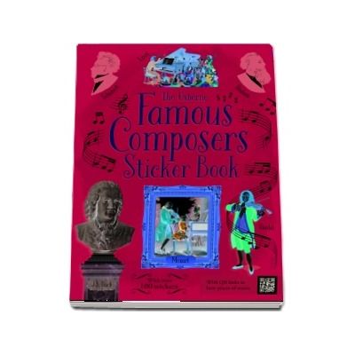 Famous composers sticker book