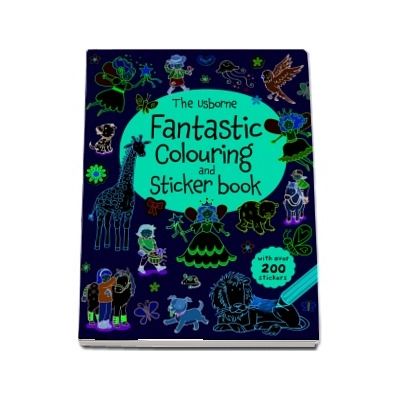 Fantastic colouring and sticker book