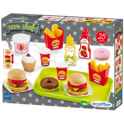 Fast food bar cu 25 accesorii