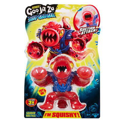 Figurina elastica Goo Jit Zu Deep Goo Sea Squidor