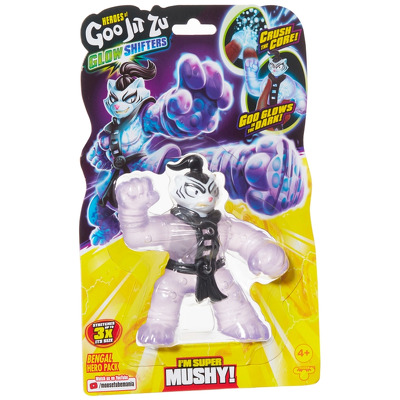 Figurina elastica Goo Jit Zu Glow Shifter Bengal
