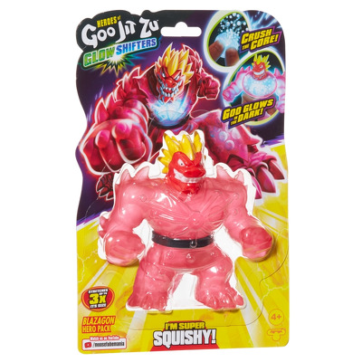 Figurina elastica Goo Jit Zu Glow Shifter Blazagon