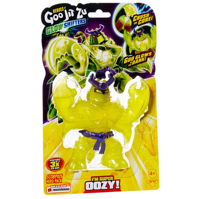Figurina elastica Goo Jit Zu Glow Shifter Scorpius