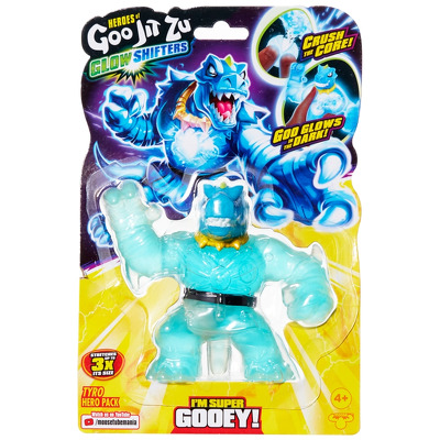 Figurina elastica Goo Jit Zu Glow Shifter Tyro