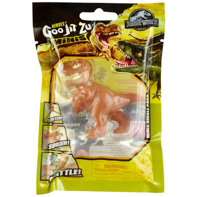 Figurina elastica Goo Jit Zu Minis Jurassic World T-Rex