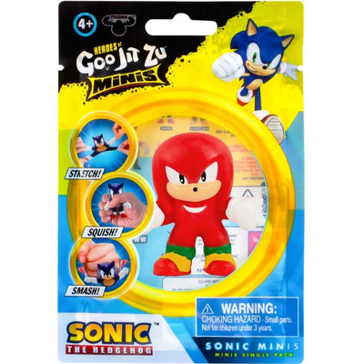 Figurina elastica Goo Jit Zu Minis Sonic Knuckles
