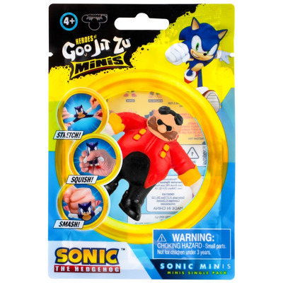 Figurina elastica Goo Jit Zu Minis Sonic- Mr Eggman
