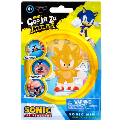 Figurina elastica Goo Jit Zu Minis Super Sonic